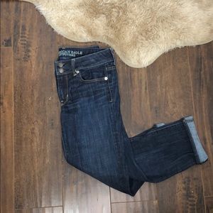 American Eagle Artist Crop Jeans